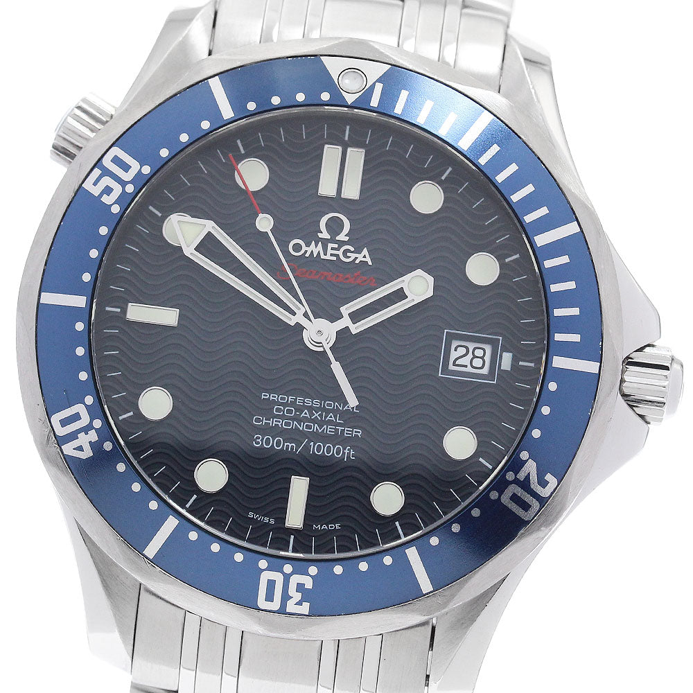 OMEGA Seamaster300 2220.80 Coaxial Navy Dial Automatic Men's Watch_886748