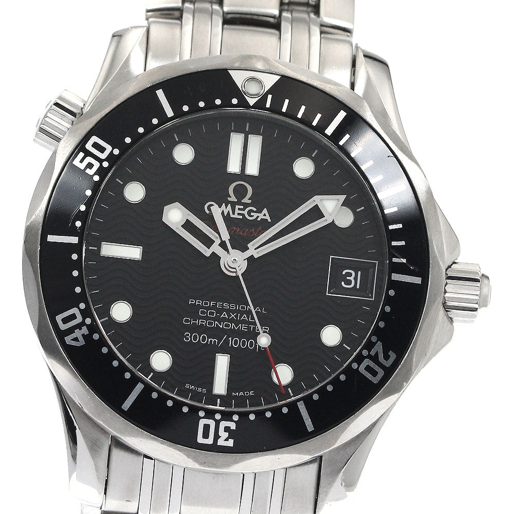 OMEGA Seamaster Diver 300M Date Co-Axial black Dial Automatic Boy's Watch_886749