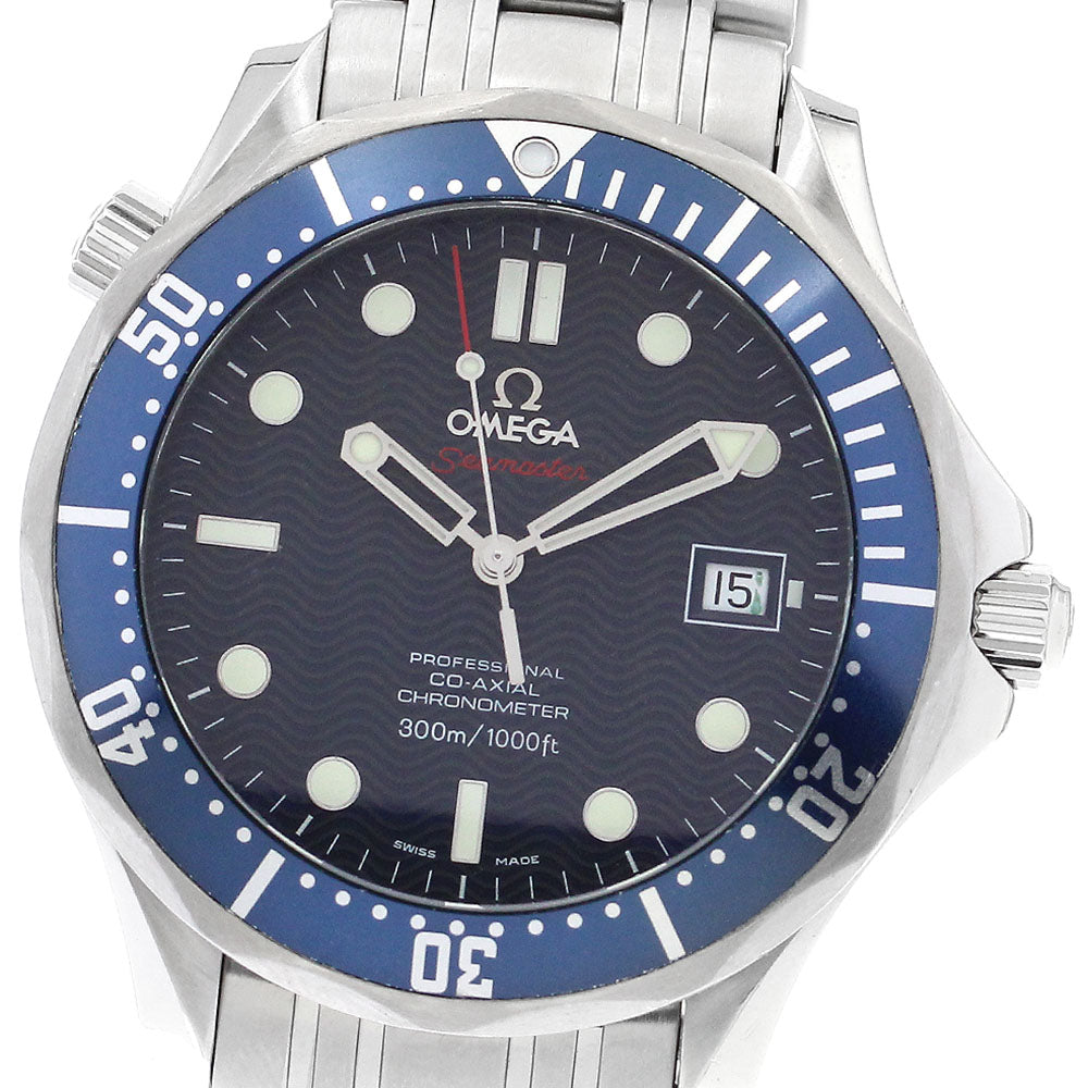 OMEGA Seamaster300 2220.80 Coaxial Navy Dial Automatic Men's Watch_886758