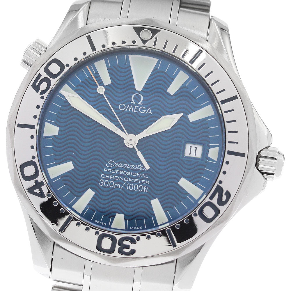 OMEGA Seamaster300 2255.80 Date blue Dial Automatic Men's Watch_886759