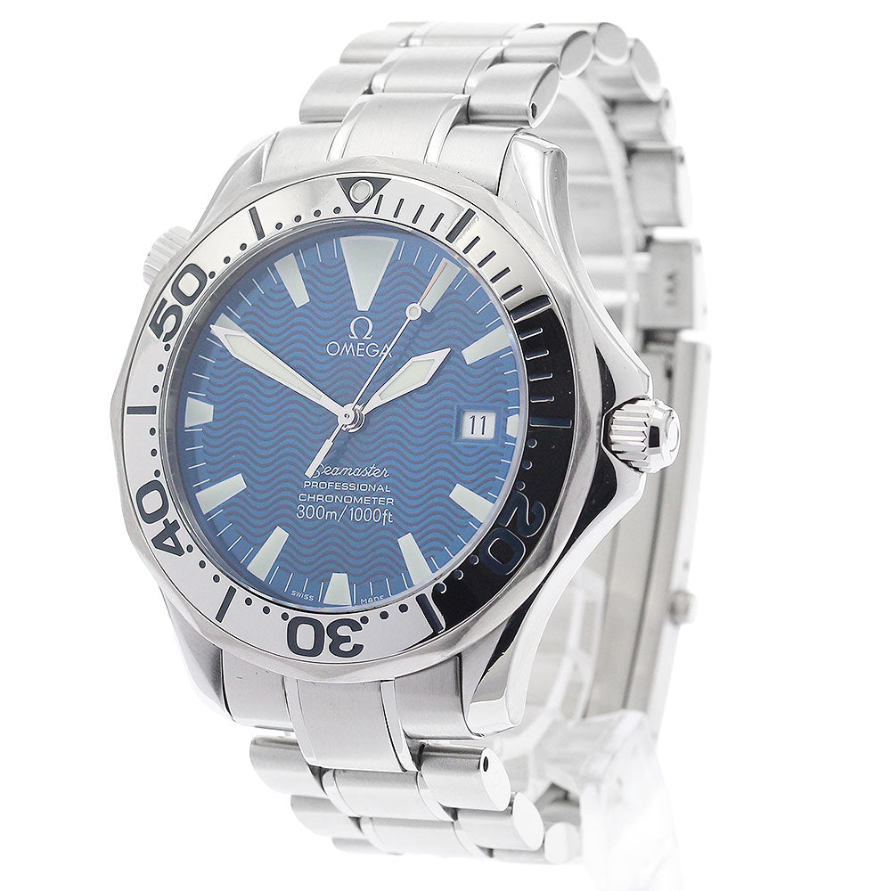 OMEGA Seamaster300 2255.80 Date blue Dial Automatic Men's Watch_886759