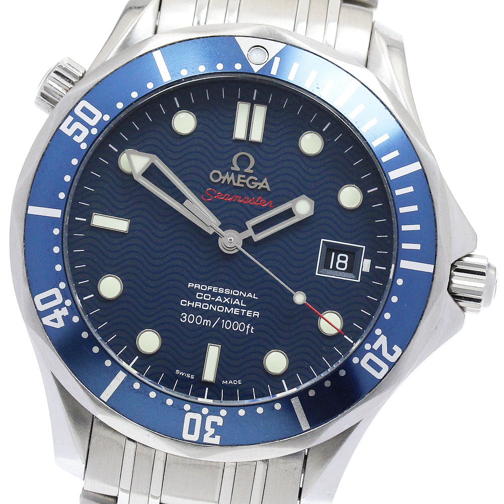OMEGA Seamaster300 2220.80 Coaxial Navy Dial Automatic Men's Watch_886763