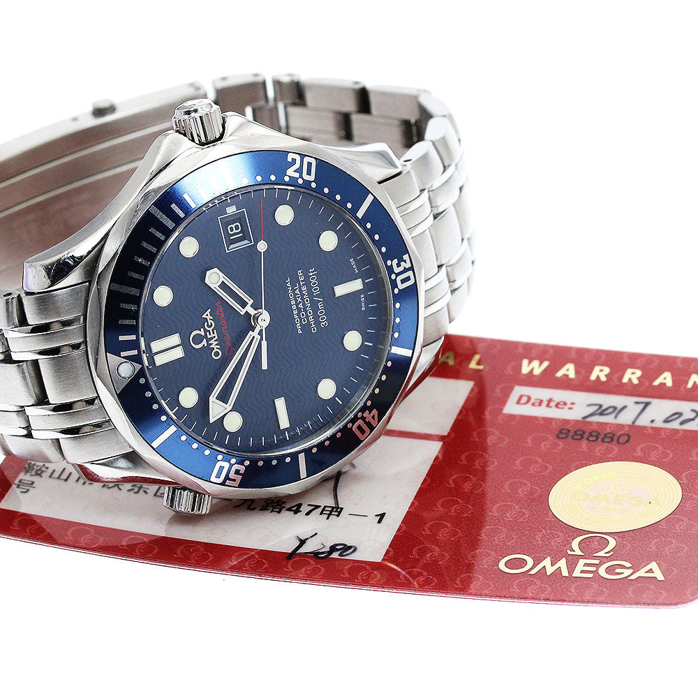 OMEGA Seamaster300 2220.80 Coaxial Navy Dial Automatic Men's Watch_886763