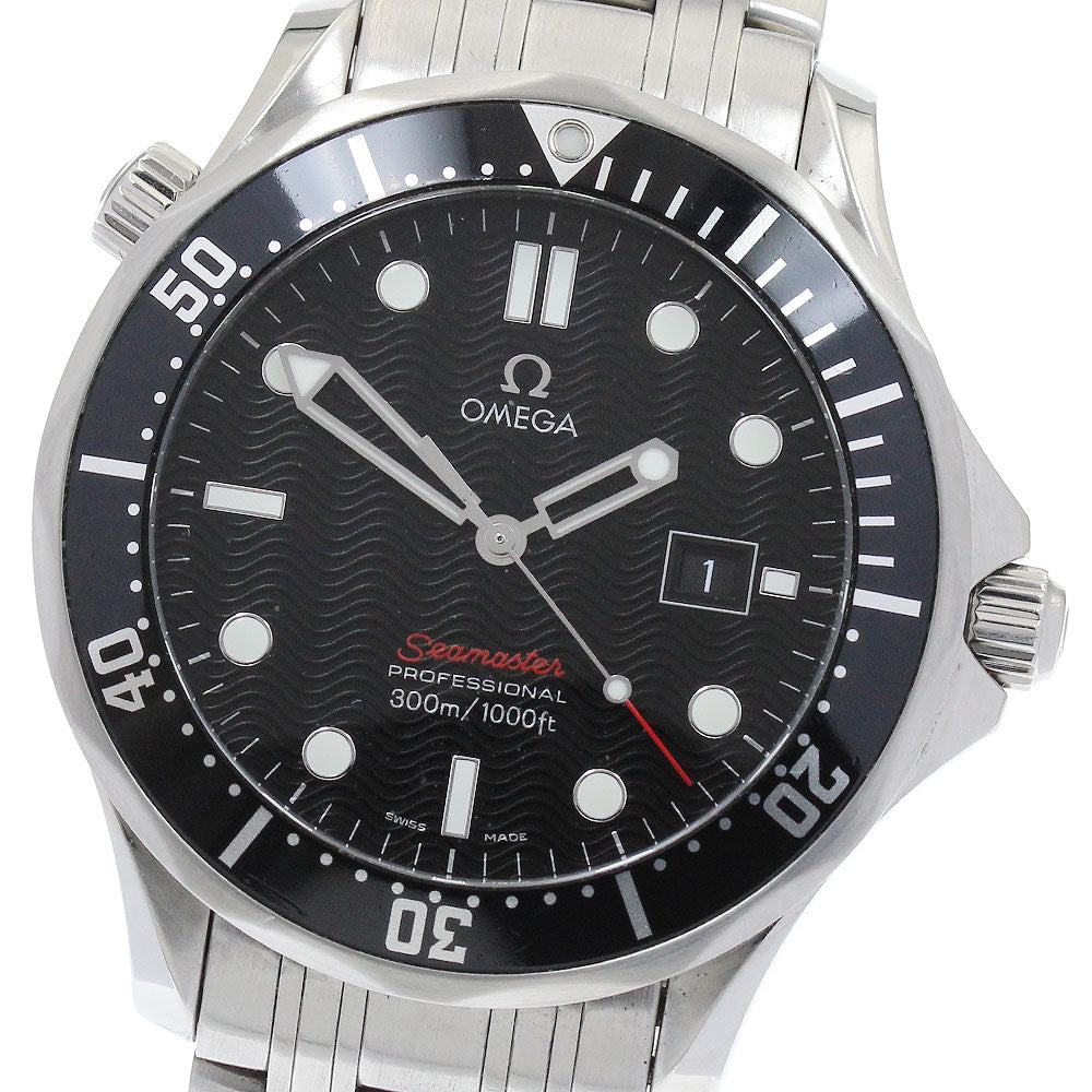 OMEGA Seamaster300 212.30.41.61.01.001 Date black Dial Quartz Men's Watch_886771