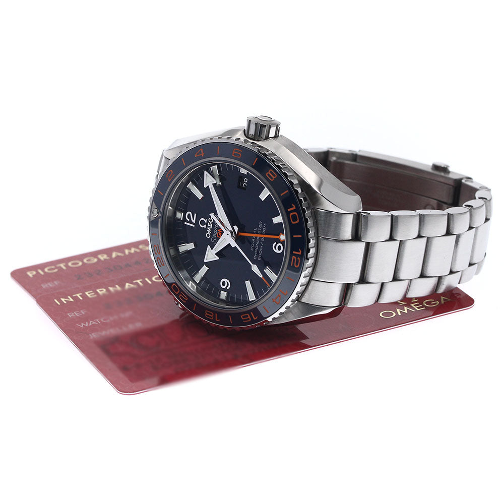 OMEGA Seamaster Planet Ocean Good Planet GMT date Automatic Men's Watch_886792