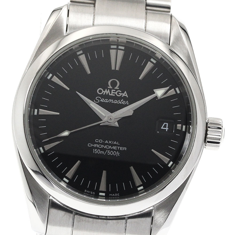 OMEGA Seamaster Aqua Terra 2504.50 Date black Dial Automatic Boy's Watch_886800