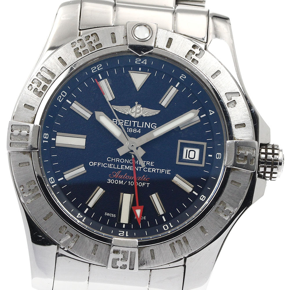 BREITLING Avenger II GMT A32390 Date blue Dial Automatic Men's Watch_886820