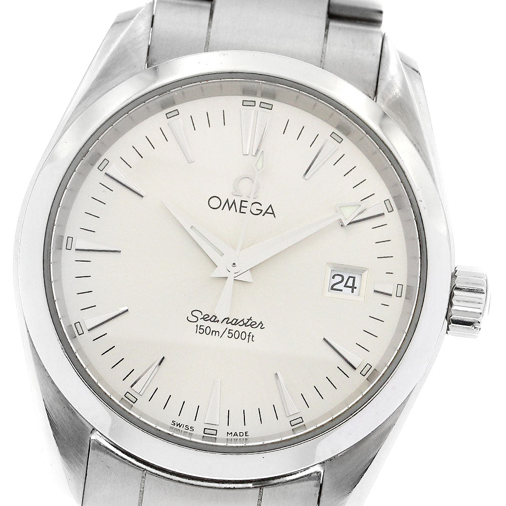 OMEGA Seamaster Aqua Terra 2518.30 Date Silver Dial Quartz Men's Watch_886842