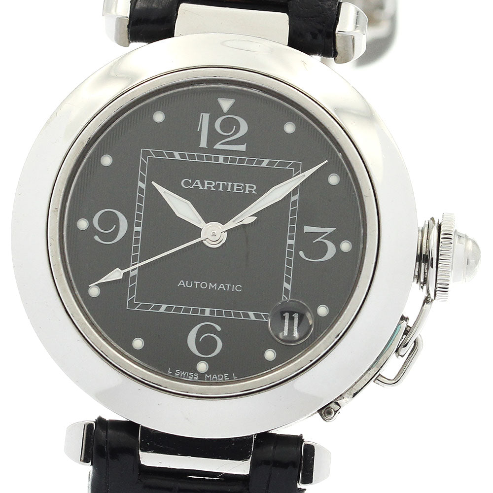 CARTIER Pasha C W3106099 Date black Dial Automatic Boy's Watch_886852