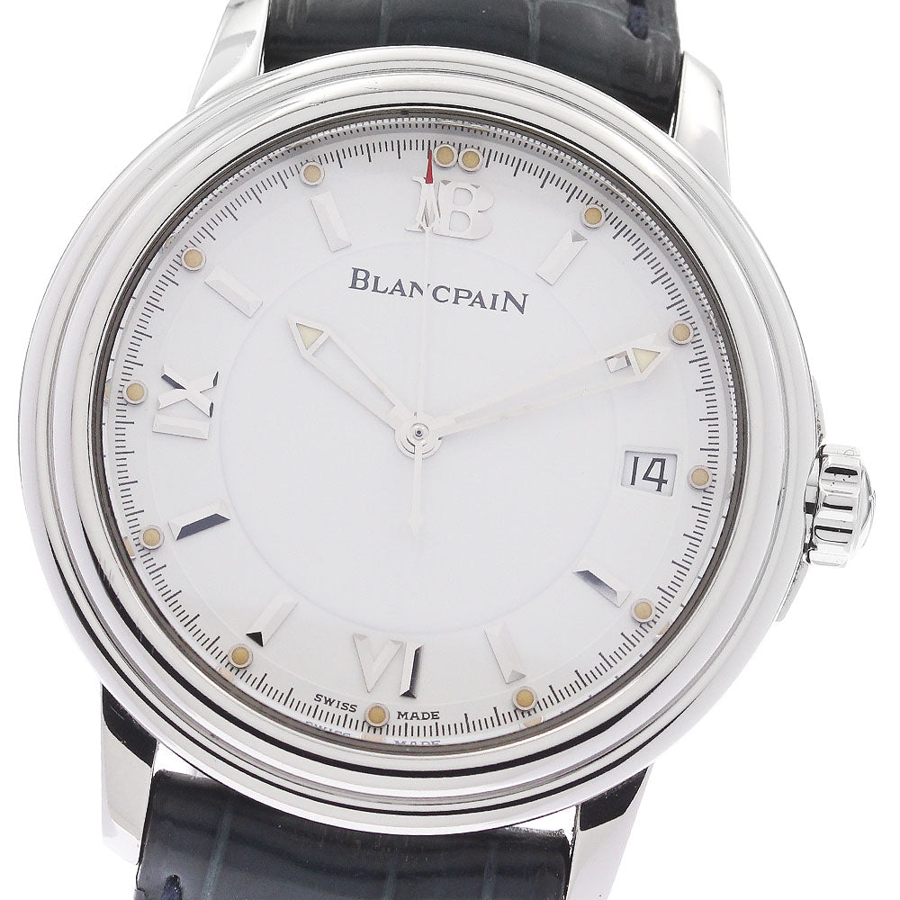 Blancpain Leman Ultra Slim 2100-1127-53 Date white Dial Automatic Men's Watch_886853