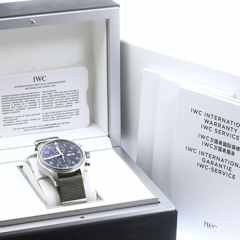 IWC SCHAFFHAUSEN Pilot's Watch Chronograph IW389001 Automatic Men's Watch_886855