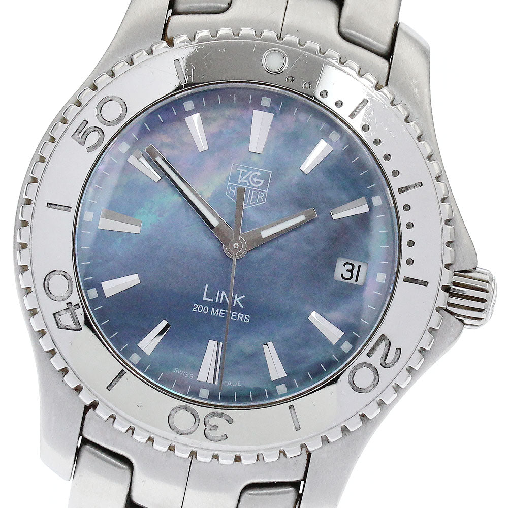 TAG HEUER Link WJ1119 Blue shell Dial Quartz Men's Watch_886856