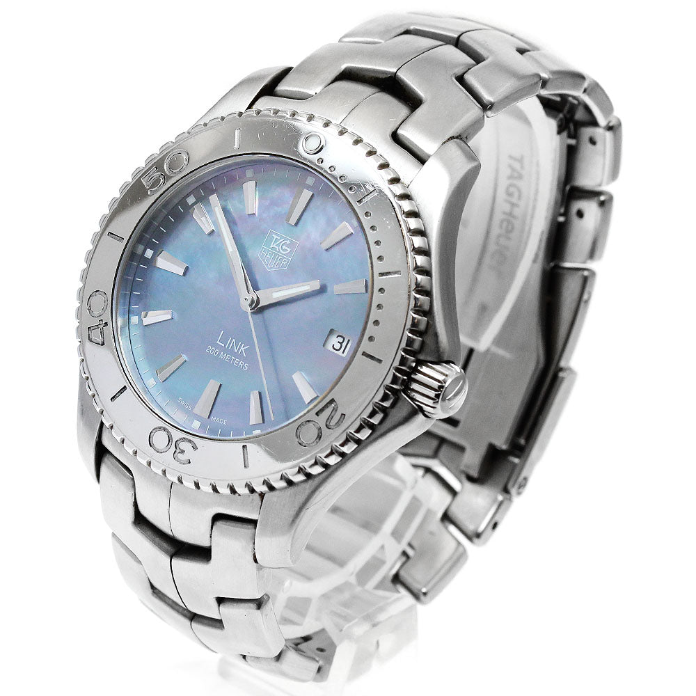 TAG HEUER Link WJ1119 Blue shell Dial Quartz Men's Watch_886856