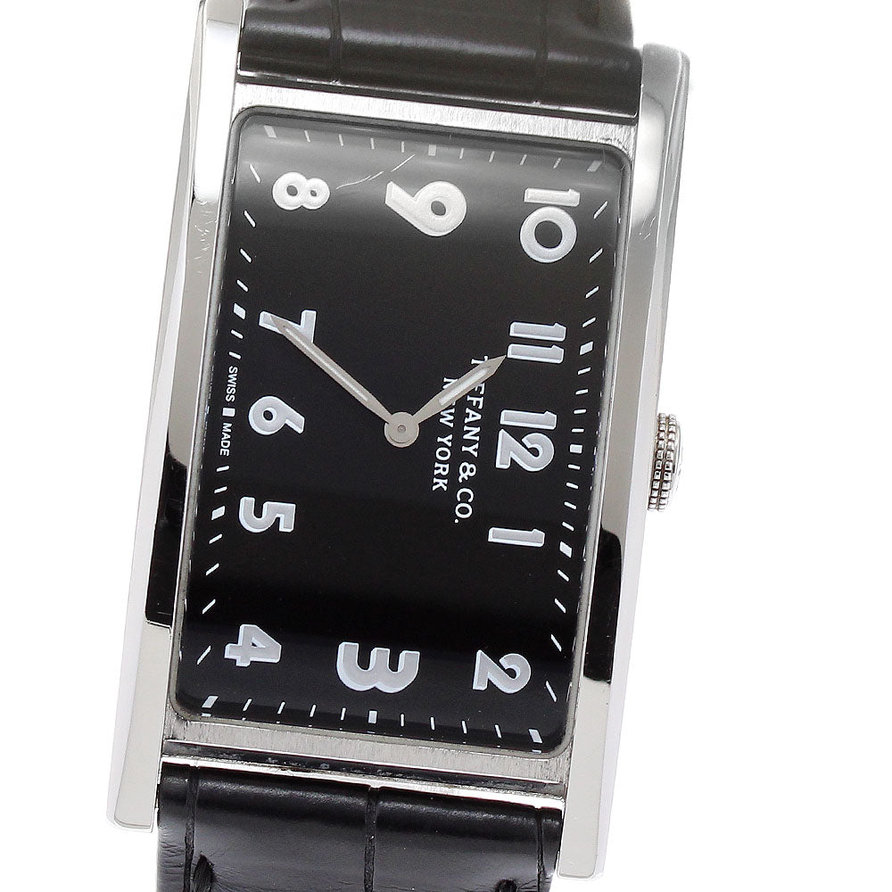 TIFFANY&Co. East West 34677352 black Dial Quartz Boy's Watch_886859