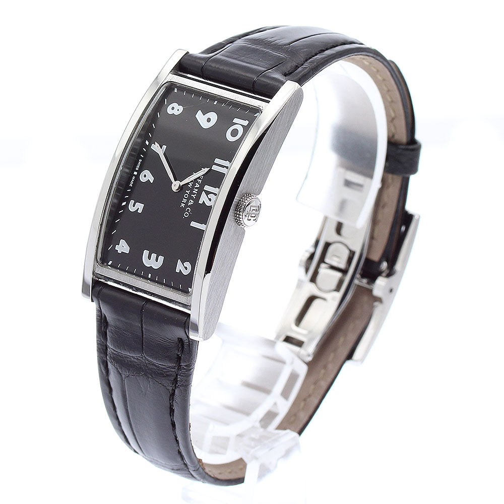 TIFFANY&Co. East West 34677352 black Dial Quartz Boy's Watch_886859
