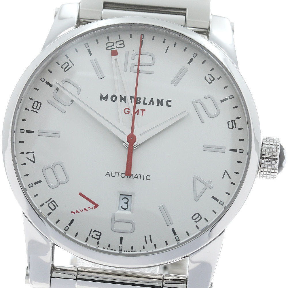 MONTBLANC Time walker 7081 GMT Silver Dial Automatic Men's Watch_886861