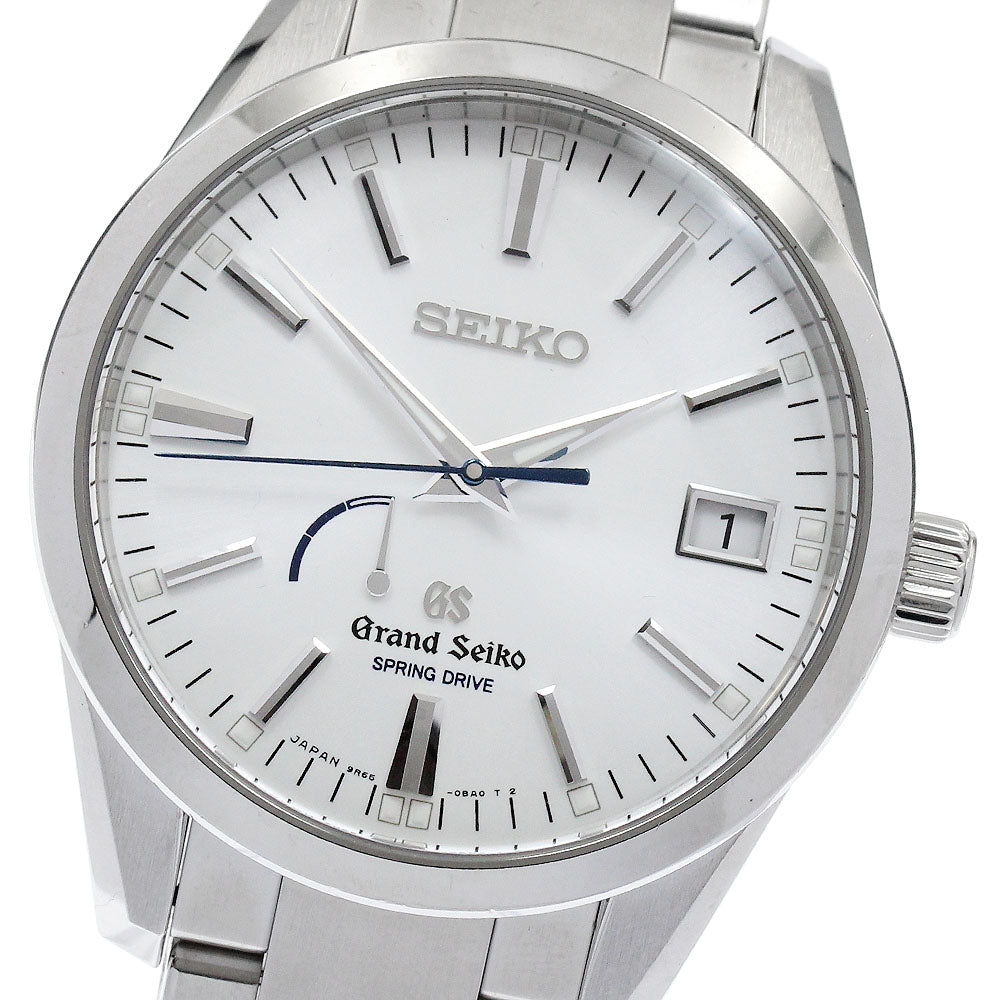 SEIKO Grand Seiko SBGA099/9R65-0BM0 Power reserve date Spring drive Men's_886874