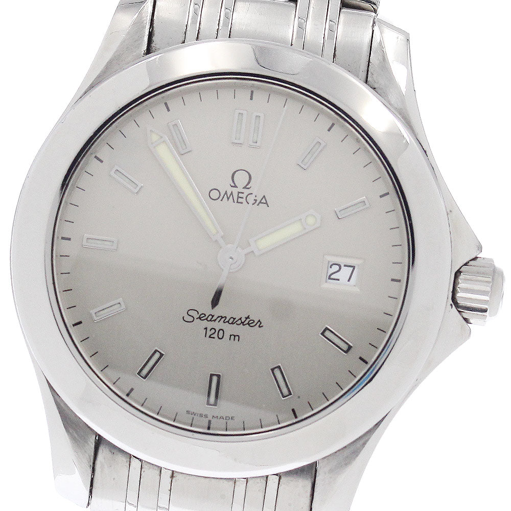 OMEGA Seamaster120 2511.33 Date Silver Dial Quartz Men's Watch_886879