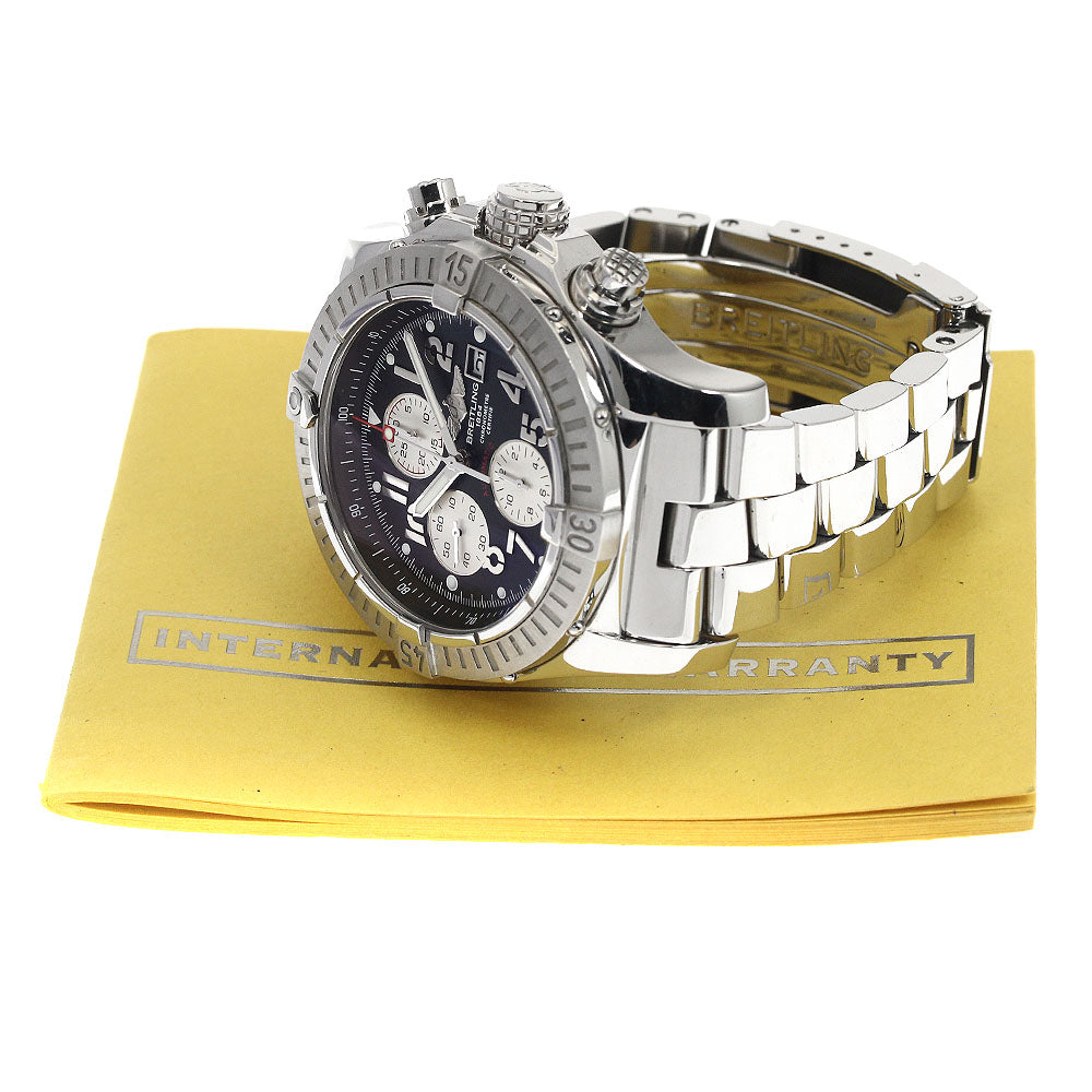 BREITLING Super avenger A13370 Date Chronograph Automatic Men's Watch_886887