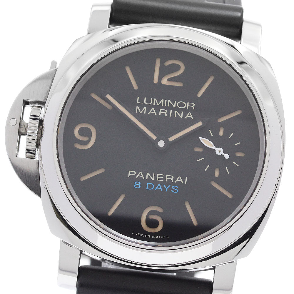 PANERAI luminor left hand PAM00796 8 Days Acciao Hand Winding Men's_886888