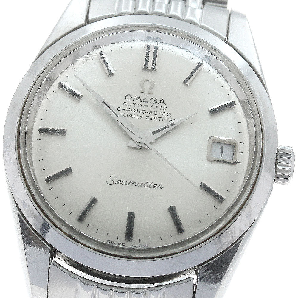 OMEGA Seamaster 166.024 Date Cal.564 Rice Bracelet Automatic Men's Watch_886896