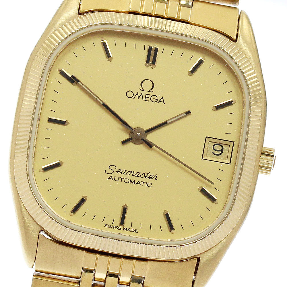 OMEGA Seamaster 166.0280 Date vintage gold Dial Automatic Men's Watch_886897