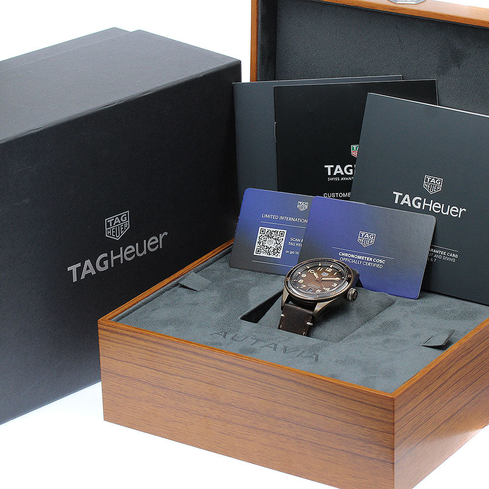 TAG HEUER Otavia WBE5191 Caliber 5 Brown Dial Automatic Men's Watch_886908