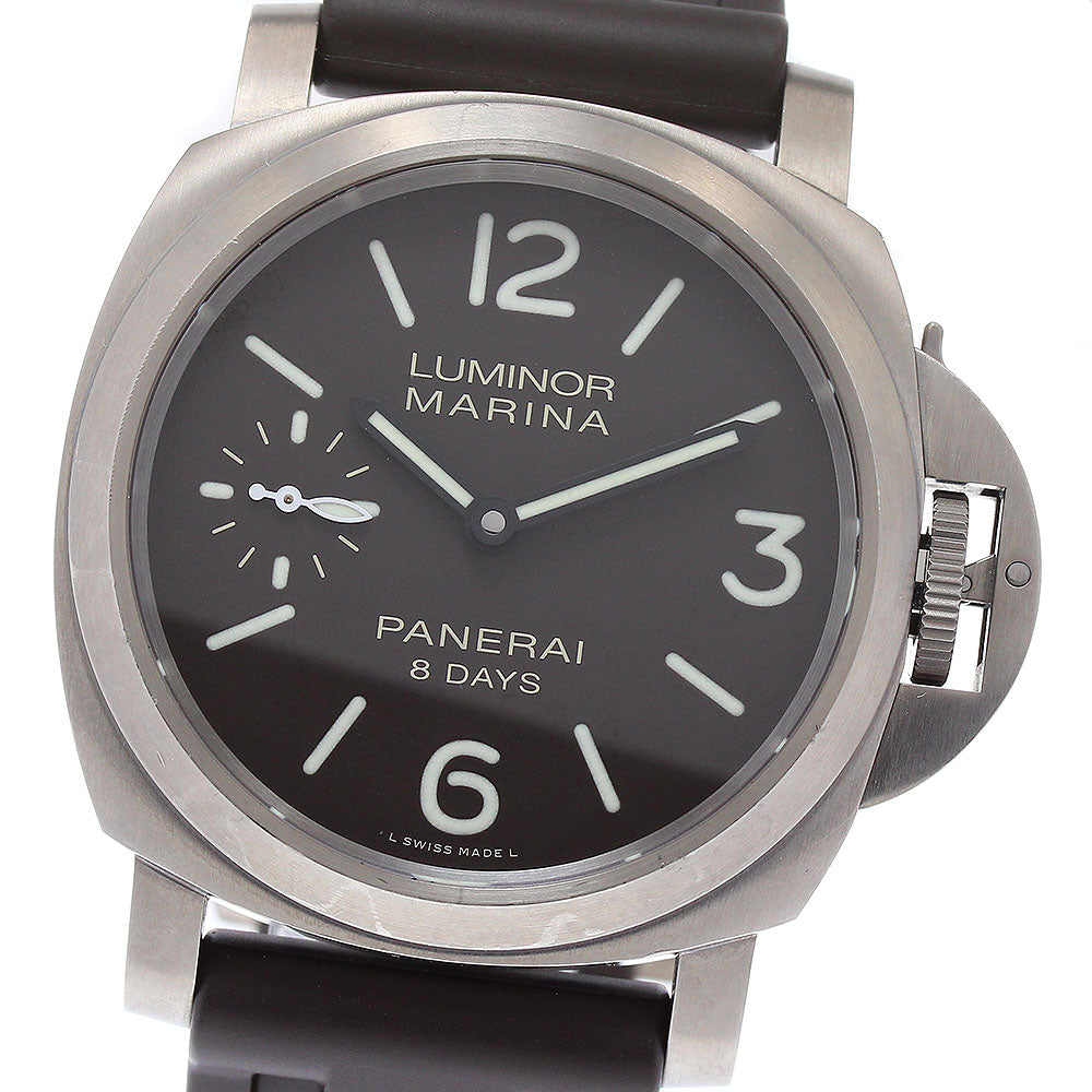 PANERAI Luminor Marina 8 Days Titanio PAM00564 Hand Winding Men's Watch_886915