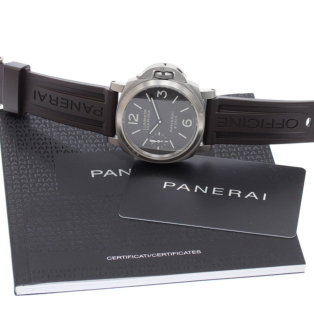PANERAI Luminor Marina 8 Days Titanio PAM00564 Hand Winding Men's Watch_886915