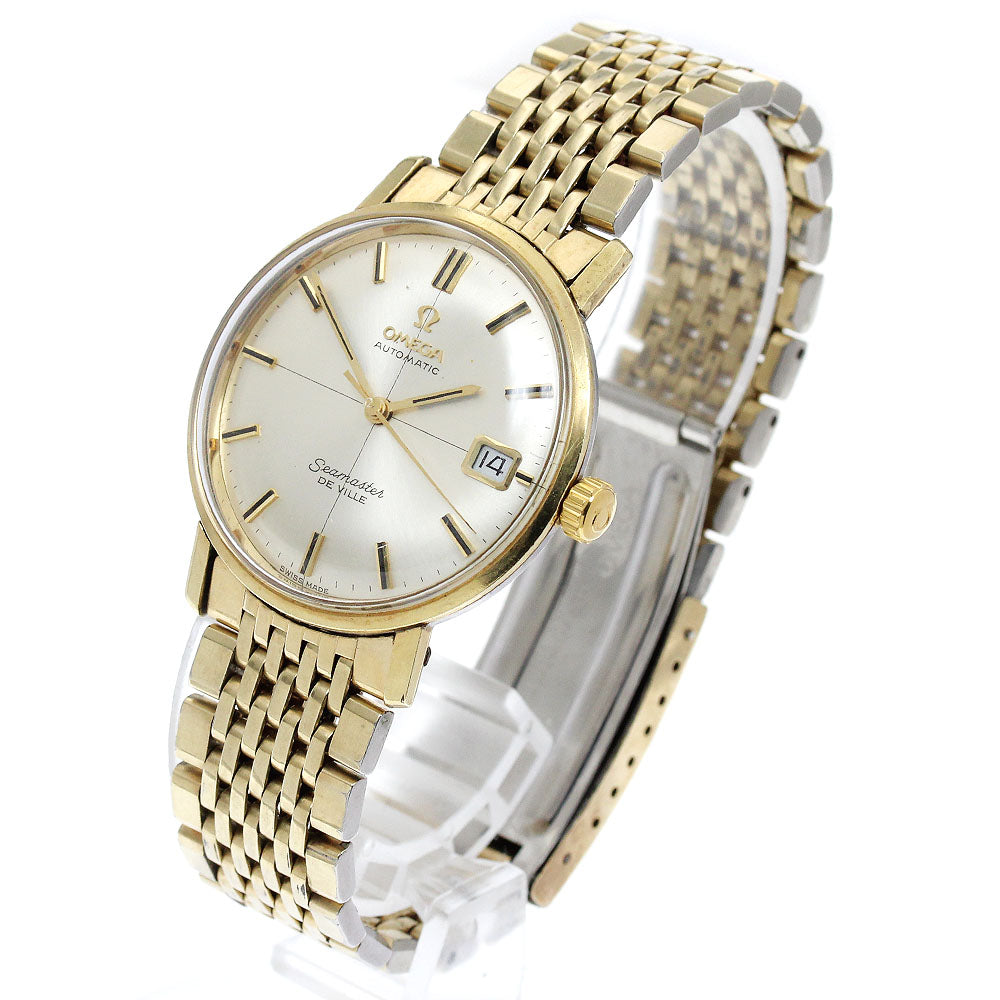 OMEGA Seamaster De Ville Date vintage gold Dial Automatic Men's Watch_886921