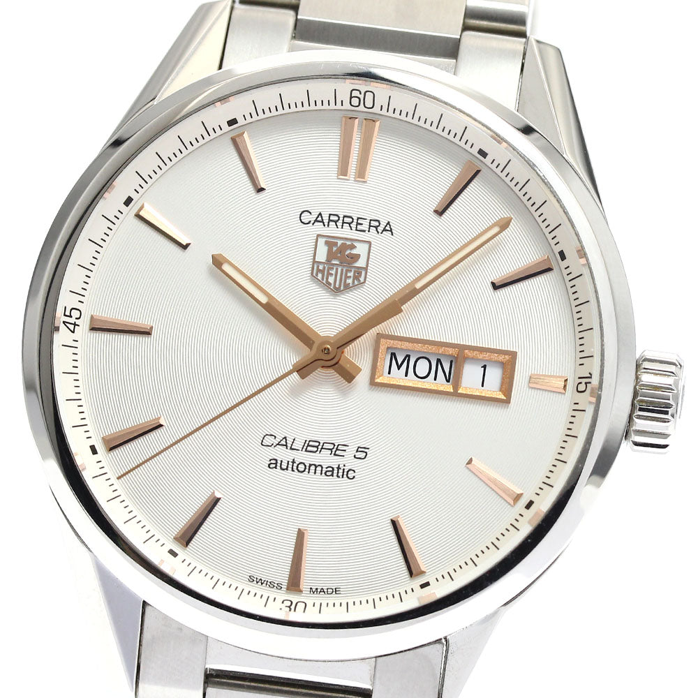 TAG HEUER Carrera Caliber 5 WAR201D.BA0723 Day date Automatic Men's Watch_886927