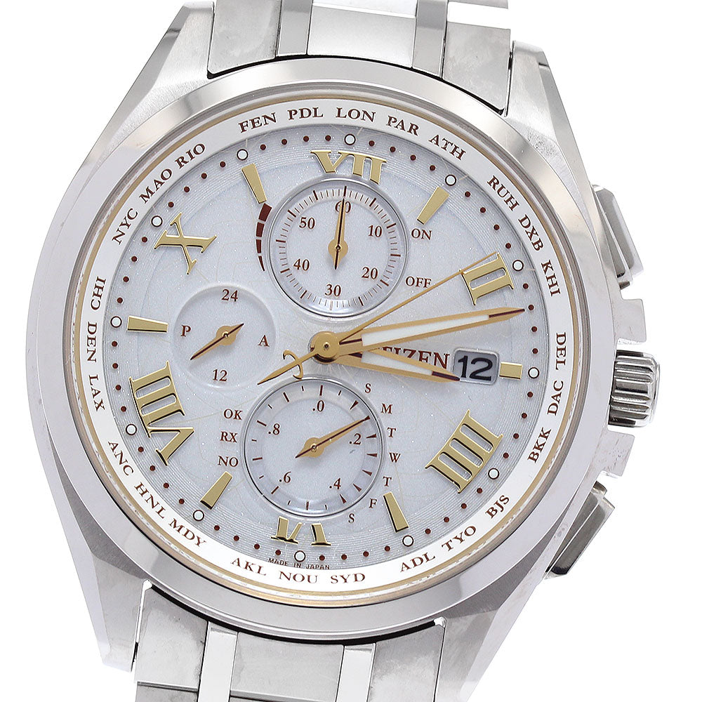 CITIZEN Atessa H800-T024734/AT8041-62A Solar Powered Radio Men's Watch_886931