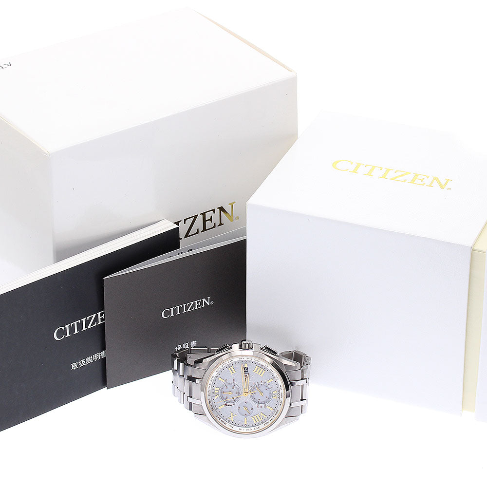 CITIZEN Atessa H800-T024734/AT8041-62A Solar Powered Radio Men's Watch_886931