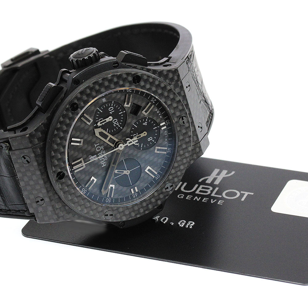 HUBLOT big bang all black carbon 301.QX.1740.GR 500 world limited black Dial Automatic Men's Watch_886941