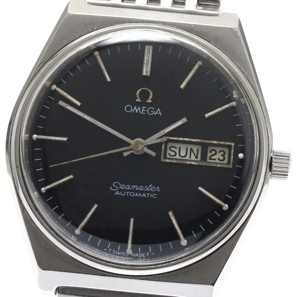 OMEGA Seamaster Cal.1020 Day Date black Dial Automatic Men's Watch_886962