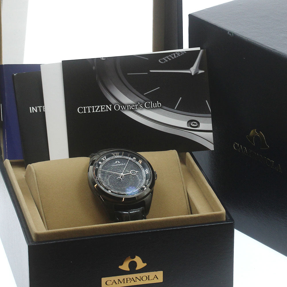 CITIZEN Campanola Cosmo Sign AO4014-09E/4398-T023410 Limited to 350 bottles black Dial Quartz Men's Watch_886980