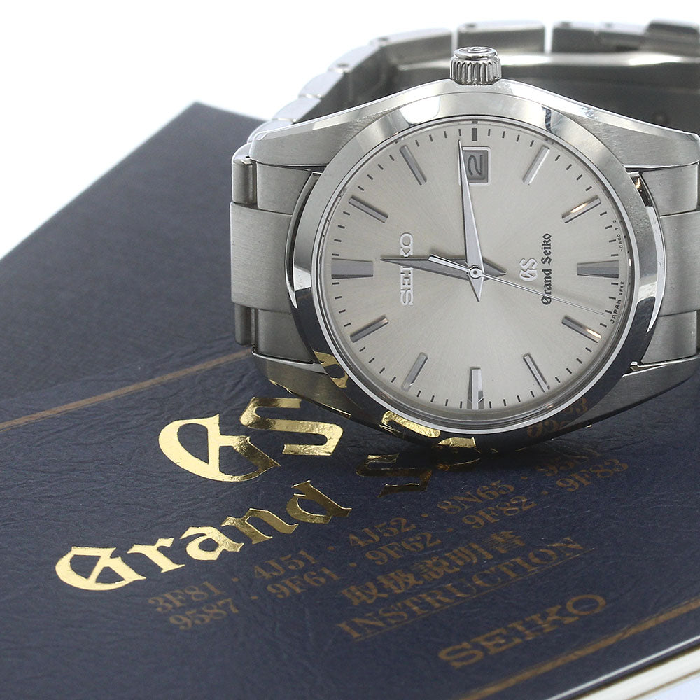 SEIKO Grand Seiko SBGX063/9F62-0AB0 Date Silver Dial Quartz Men's Watch_886994