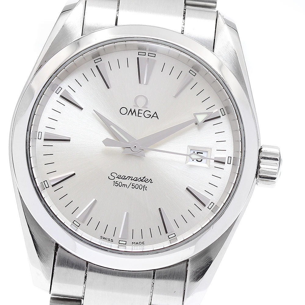 OMEGA Seamaster Aqua Terra 2518.30 Date Silver Dial Quartz Men's Watch_887019