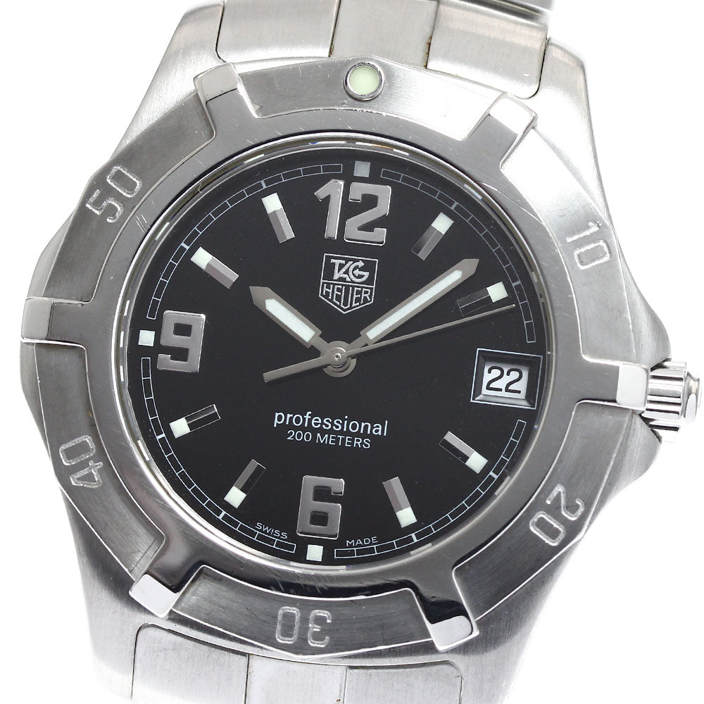 TAG HEUER 2000 Exclusive WN1110.BA0332 Date black Dial Quartz Men's Watch_887020