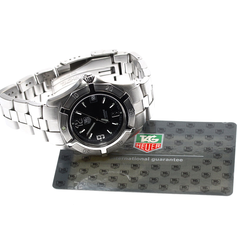TAG HEUER 2000 Exclusive WN1110.BA0332 Date black Dial Quartz Men's Watch_887020