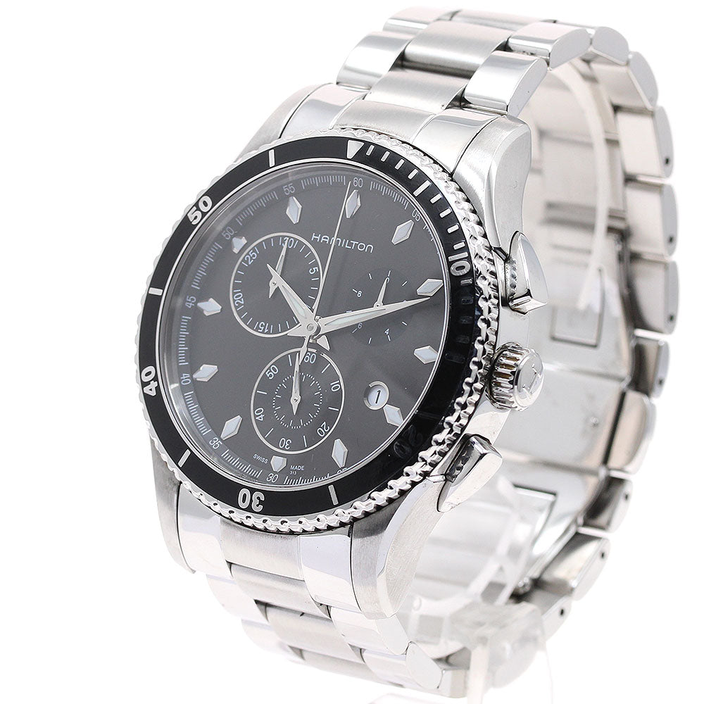 HAMILTON Jazz master H375120 Chronograph black Dial Quartz Men's Watch_887023