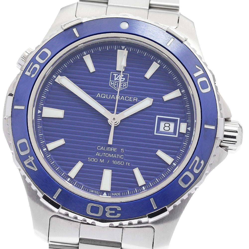 TAG HEUER Aqua racer WAK2111 Caliber 5 blue Dial Automatic Men's Watch_887025