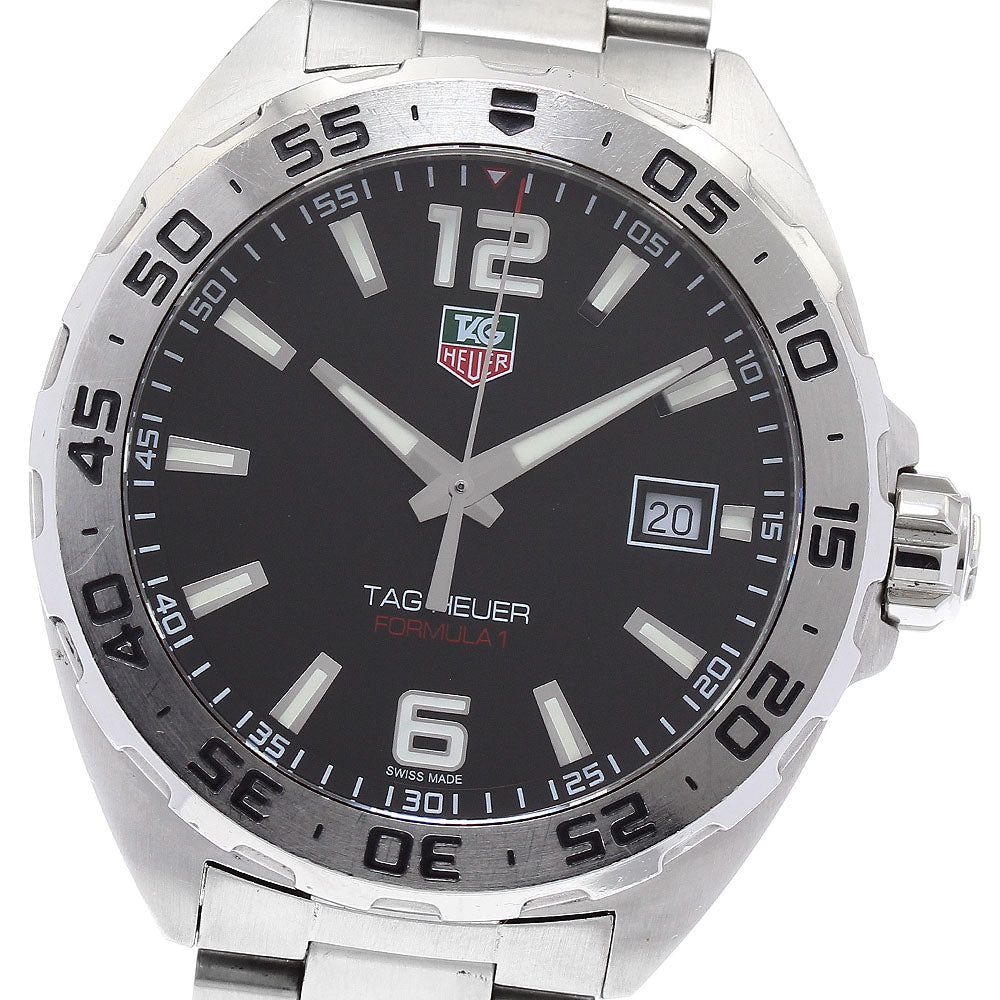 TAG HEUER Formula 1 WAZ1112 Date black Dial Quartz Men's Watch_887027