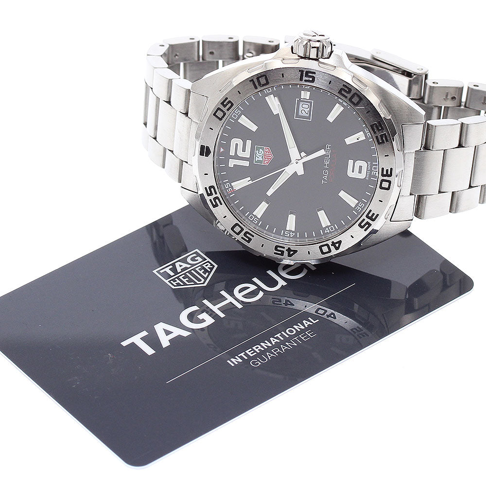 TAG HEUER Formula 1 WAZ1112 Date black Dial Quartz Men's Watch_887027