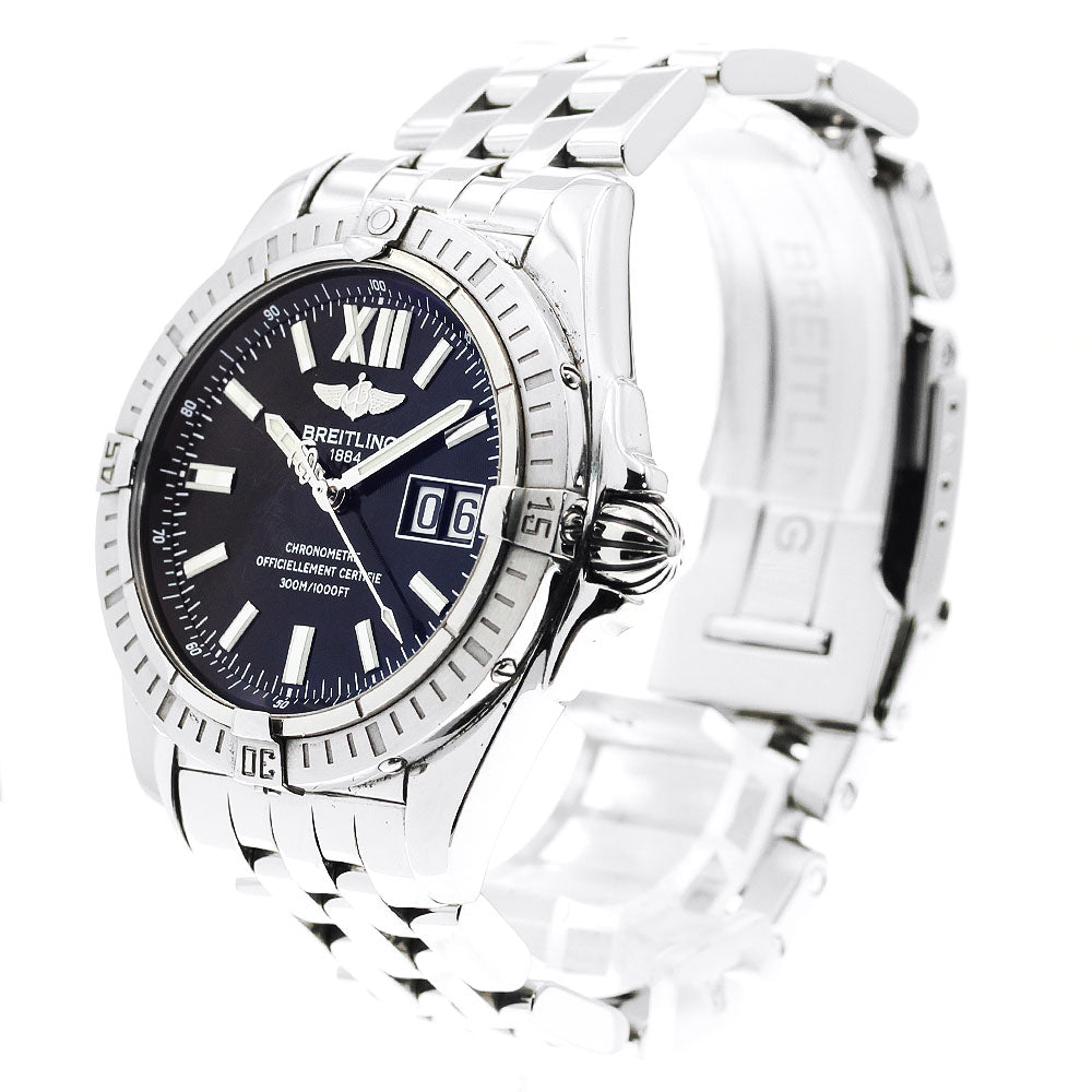 BREITLING galactic 41 cockpit A49350 Date black Dial Automatic Men's_887028