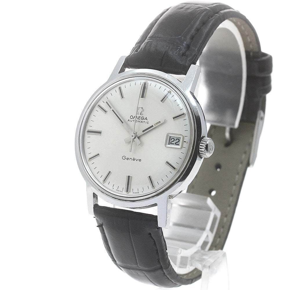 OMEGA Geneve 166.070 Cal.565 Date Silver Dial Automatic Men's Watch_887029