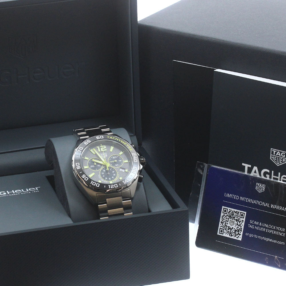 TAG HEUER Formula 1 CAZ101AG.BA0852 Chronograph gray Dial Quartz Men's_887032