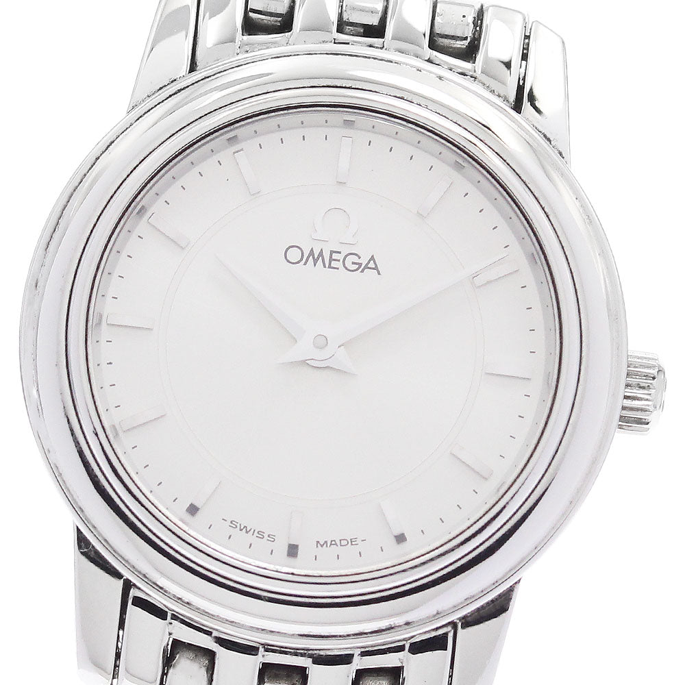 OMEGA De Ville Prestige 4570.31 Silver Dial Quartz Ladies Watch_887036