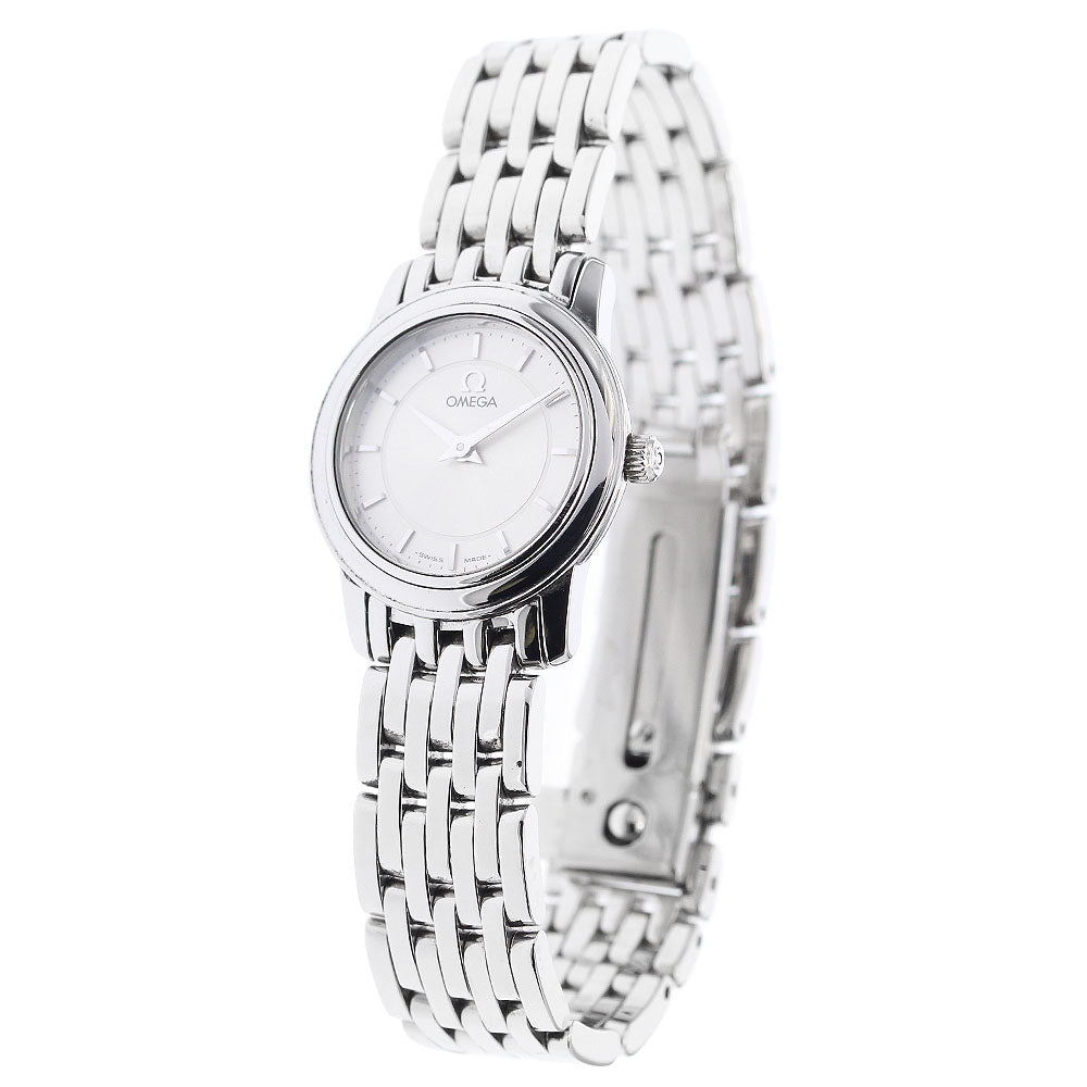 OMEGA De Ville Prestige 4570.31 Silver Dial Quartz Ladies Watch_887036