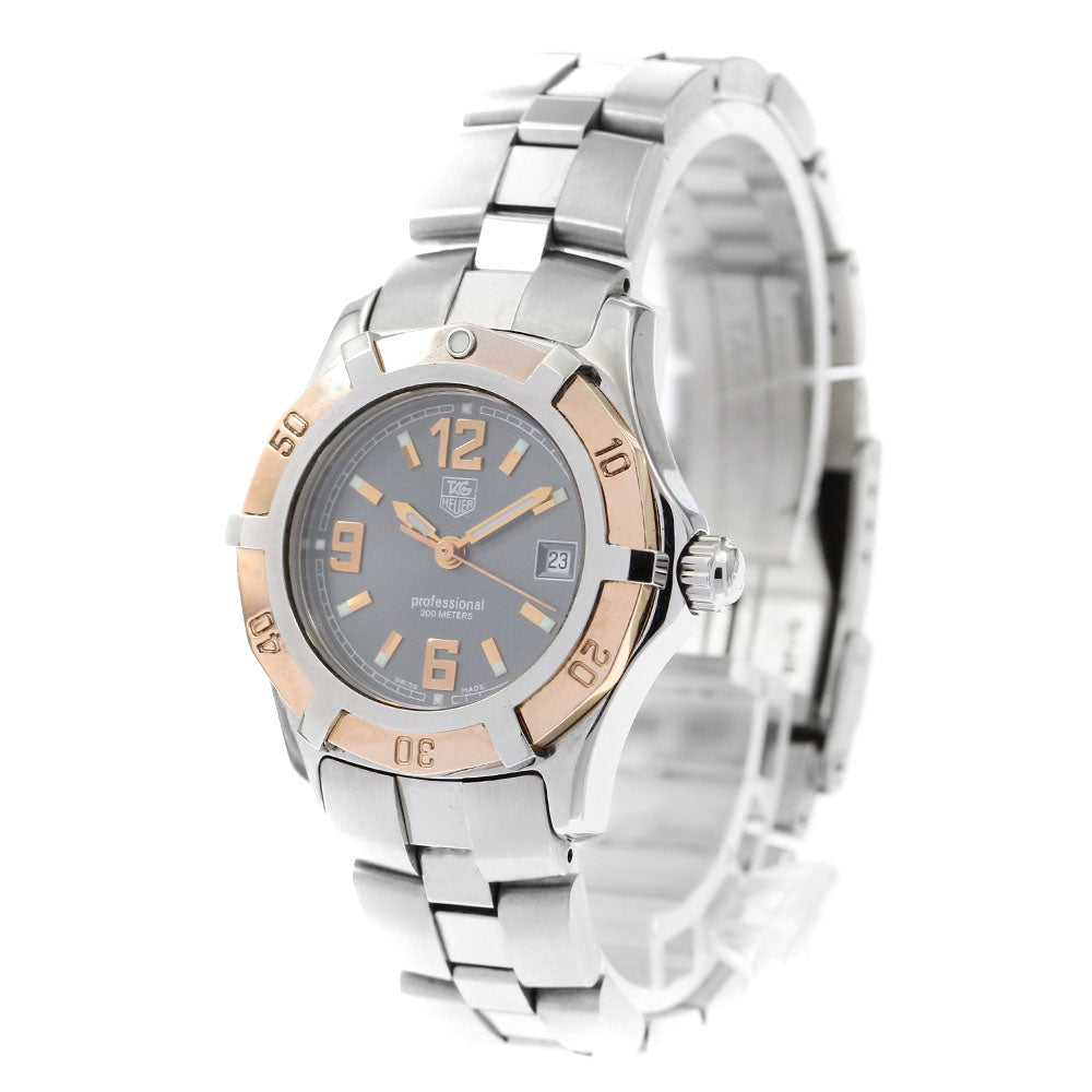 TAG HEUER Exclusive WN1351 Date gray Dial Quartz Ladies Watch_887037